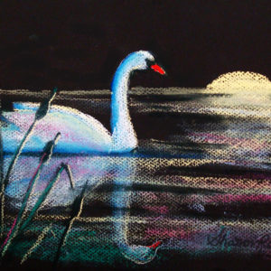 Lessons in Soft Pastel: Beautiful Swan