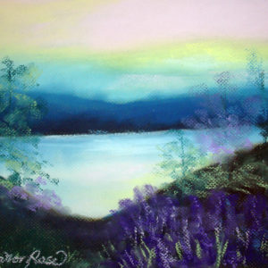 Lessons in Soft Pastel: Peaceful Lake