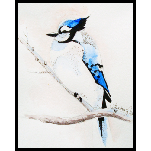 Lessons in Ink: Blue Jay - Creating a Masterpiece