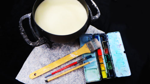 media package icon - batik