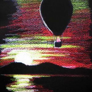 Lessons in Colored Pencil: Hot Air Balloon